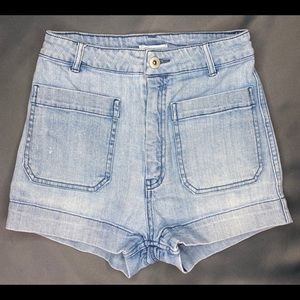 H&M high waist shorts